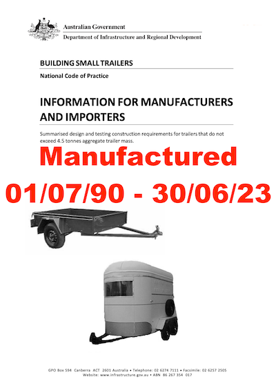 VSB 1 Revision 5 -  Trailers manufactured between 1 July 1990 and 1 July 2023